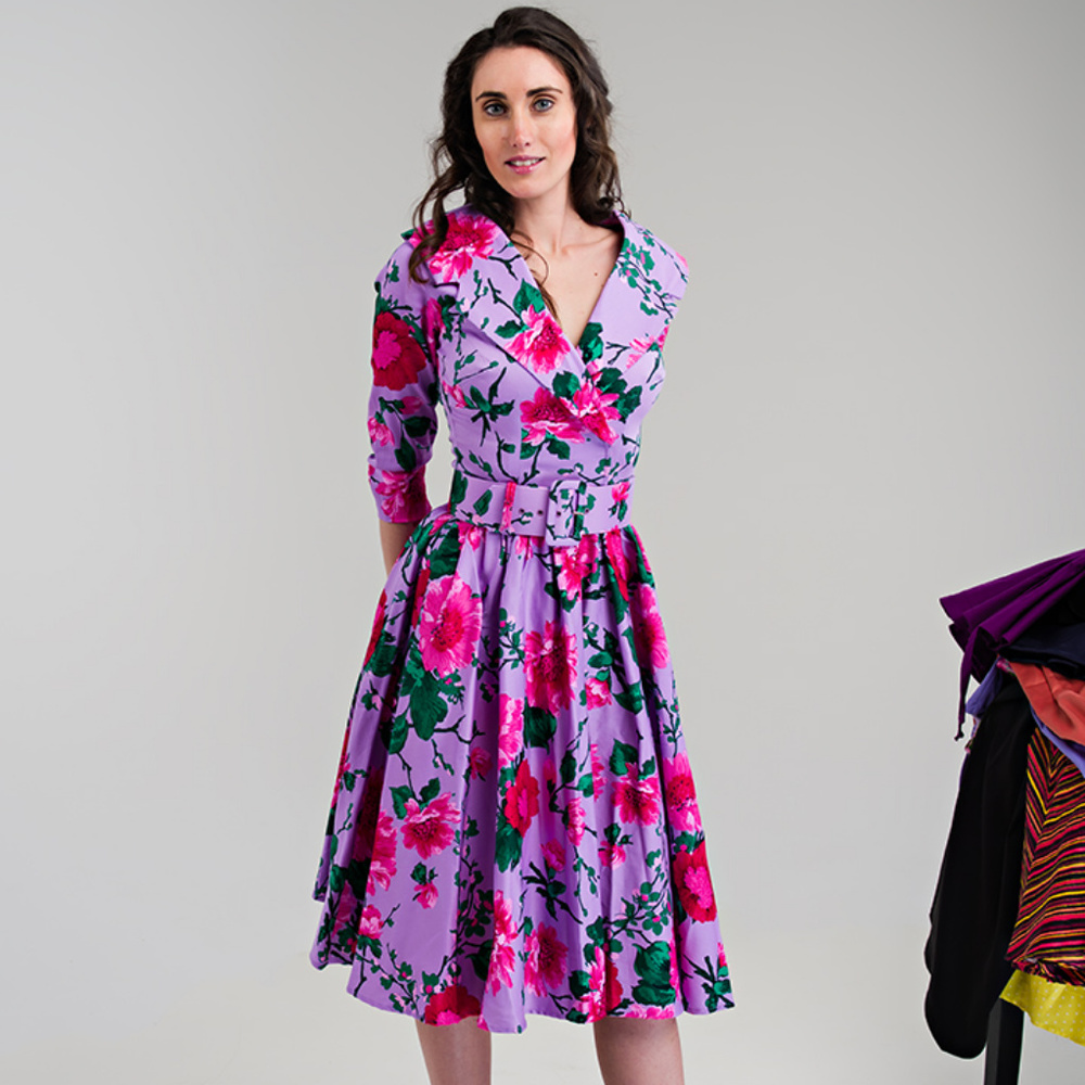 Birdie - 1950's Swing Dress